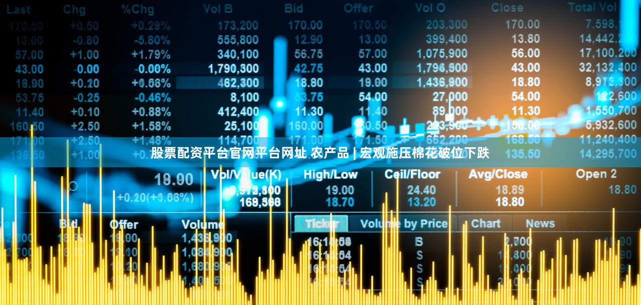 股票配资平台官网平台网址 农产品 | 宏观施压棉花破位下跌