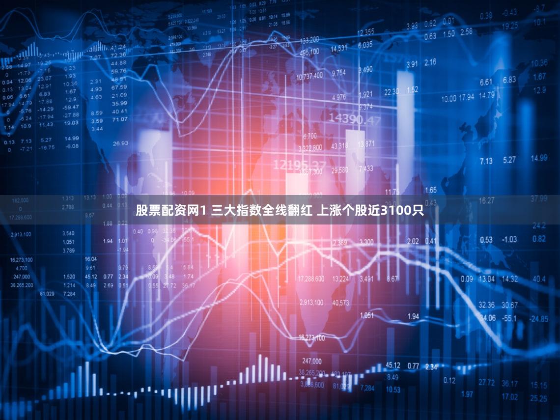 股票配资网1 三大指数全线翻红 上涨个股近3100只