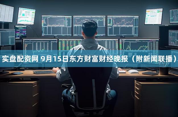 实盘配资网 9月15日东方财富财经晚报（附新闻联播）